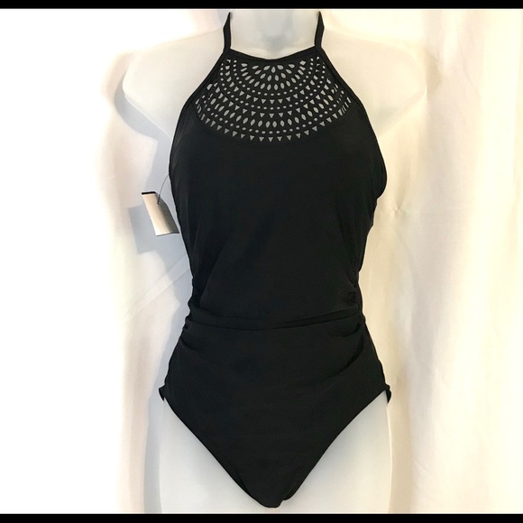 Kona Sol Swim Nwt Womens One Piece Cut Outs Swimsuit Small Poshmark